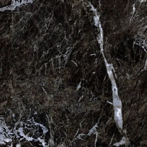 изображение 4 Керамогранит Gresse-Stone - GRS05-03 60x60 (Simbel-carbon, мрамор черно-белый)