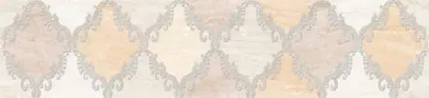 картинка Бордюр для плитки Дубай светло-бежевый (50x11.5)