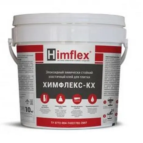 изображение Эпоксидный клей для плитки Химфлекс-КХ